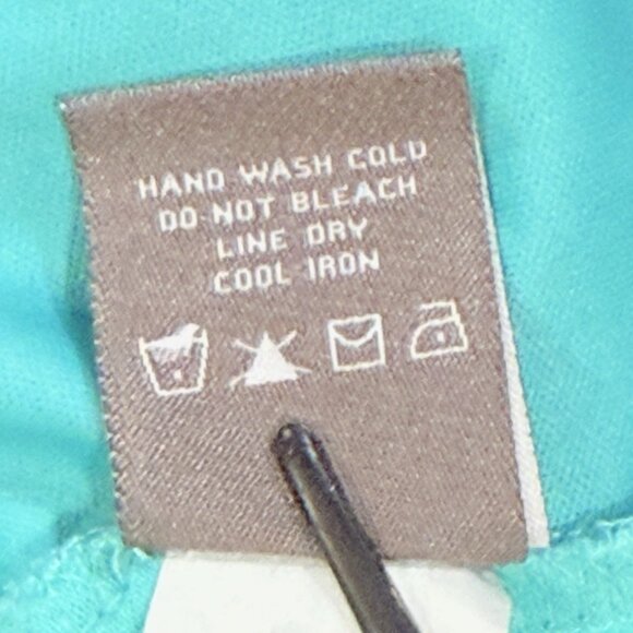 Y2K Babydoll Cap Ruffle Sleeve Aquamarine Blue Gilmore Girls Top Womens Small - Picture 9 of 11